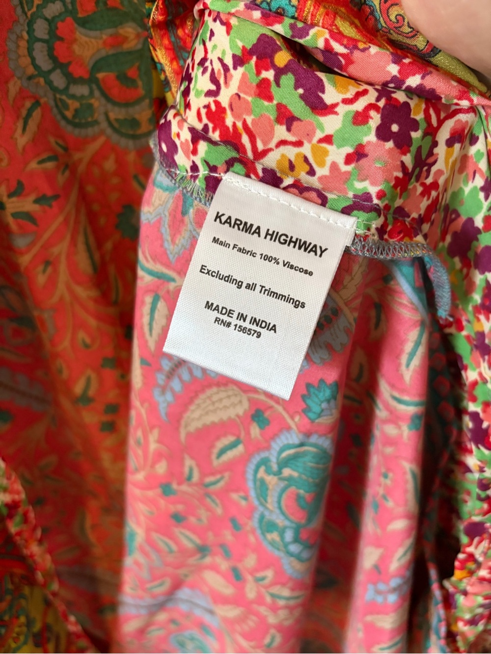 Karma Highway viscose kimono robe - Picture 5 of 8